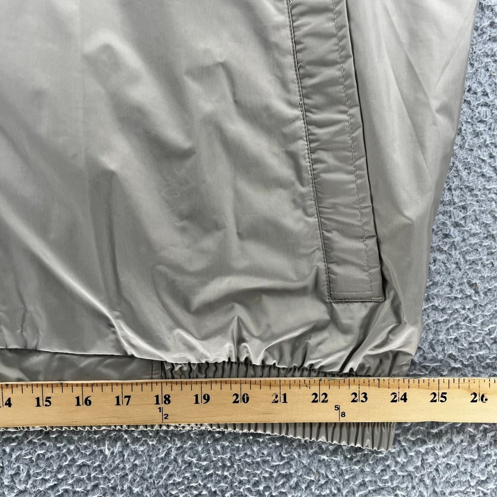 VTG Y2K Nike Clima-Fit Windbreaker Golf Jacket Men XL Tan Zip Lightweight Vented - Picture 6 of 16